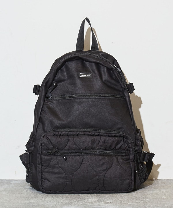 QUILTING POCKET NYLON BACKPACK 詳細画像 8