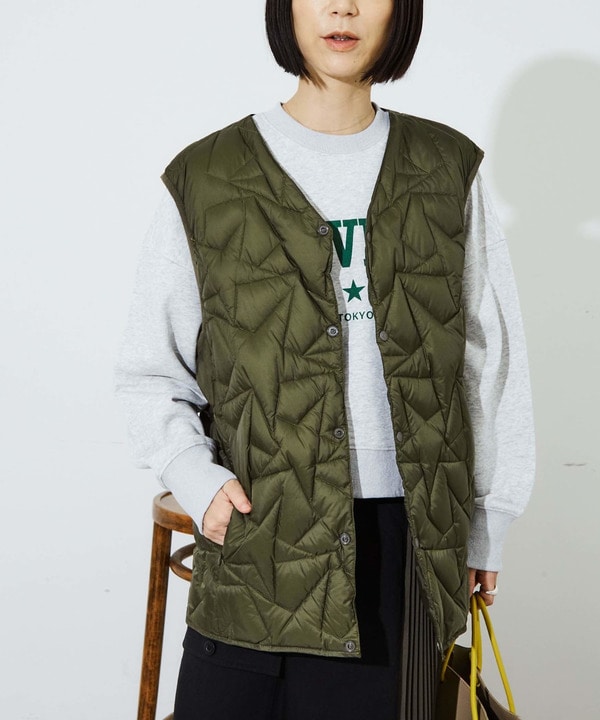 【CONVERSE TOKYO×TAION】STAR★ QUILTING VEST 詳細画像 6
