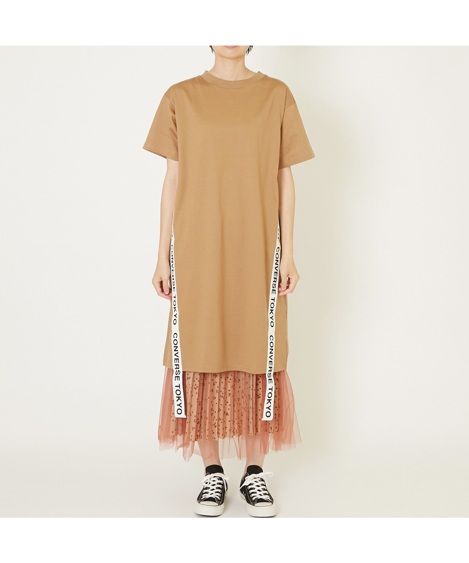 テープロゴワンピース Converse Tokyo コンバーストウキョウ 公式オンラインストア