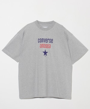 【CONVERSE TOKYO×WIND AND SEA】フロントロゴS/S Tシャツ