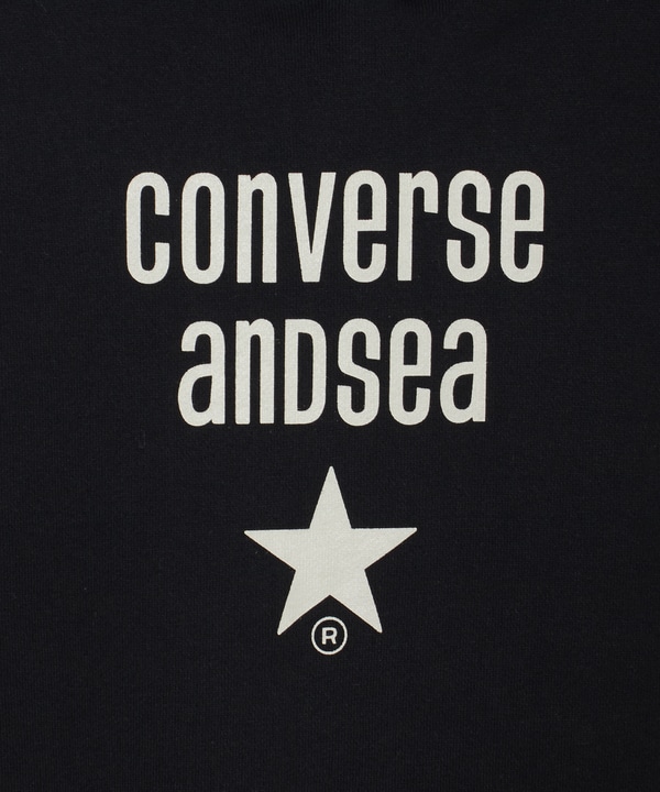 【CONVERSE TOKYO×WIND AND SEA】フロントロゴスウェットパーカー 詳細画像 8