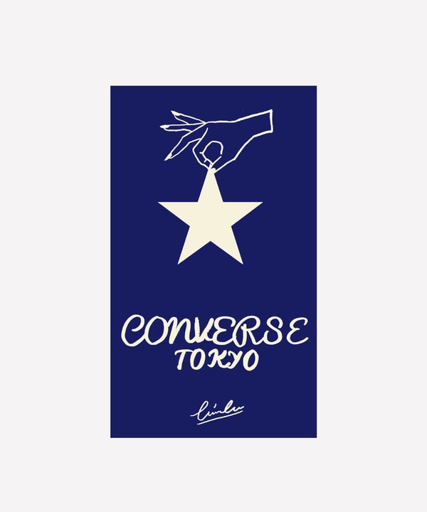 【CONVERSE TOKYO×ヒコロヒー】コラボステッカー（星） 詳細画像 その他 1