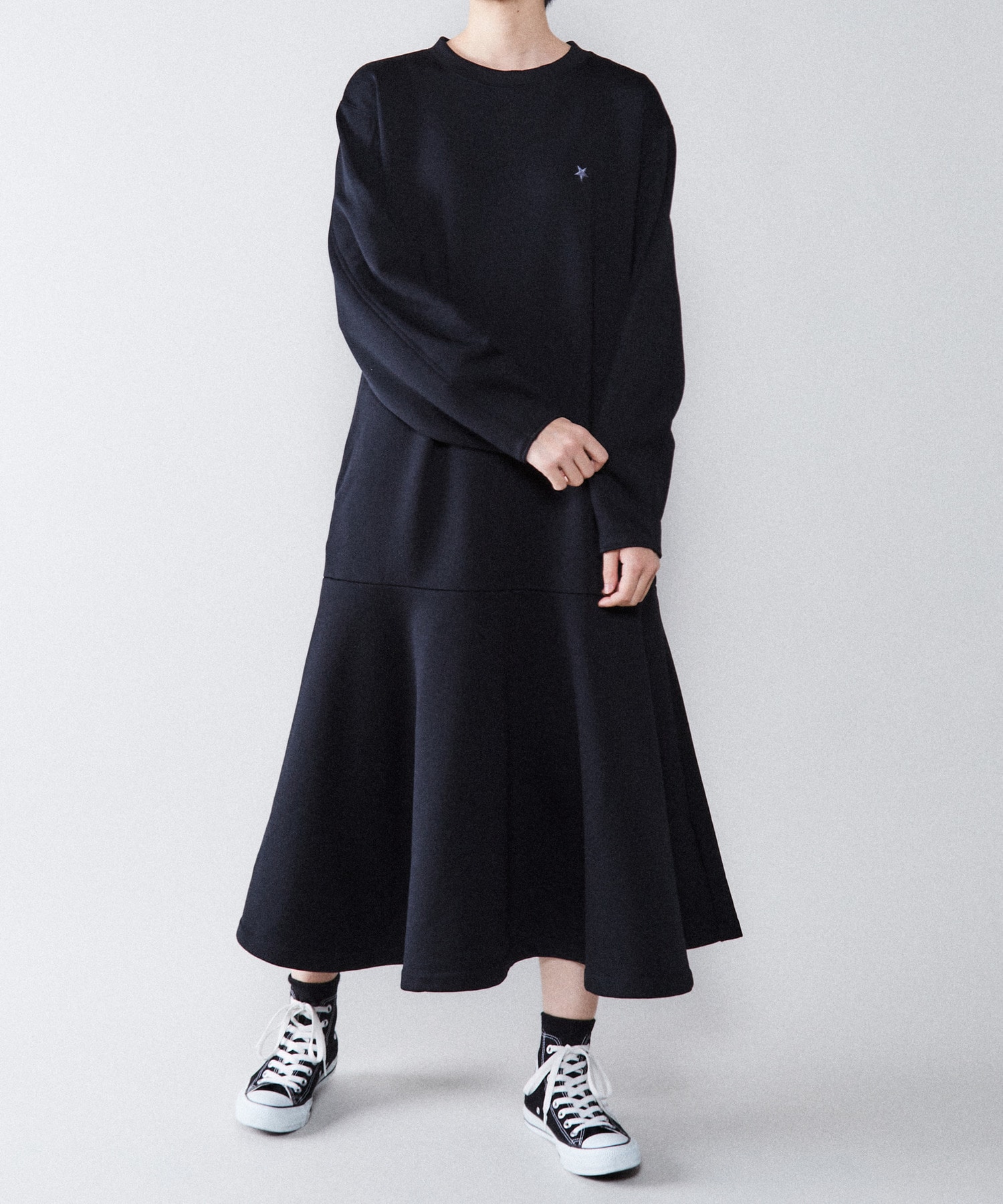 スウェットマーメイドワンピース Converse Tokyo コンバーストウキョウ 公式オンラインストア