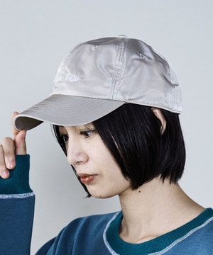 シャイニーロゴ刺繍CAP