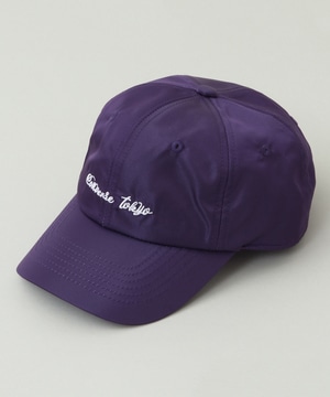 シャイニーロゴ刺繍CAP