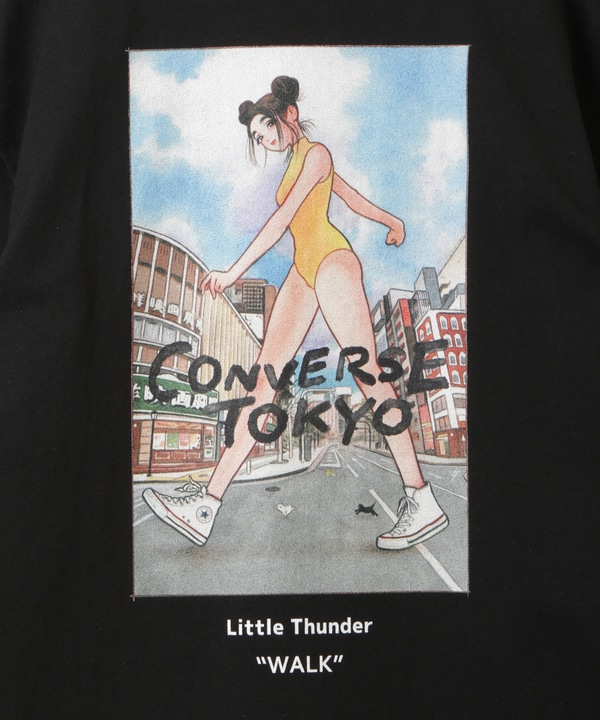 【CONVERSE TOKYO×リトルサンダー】コラボTシャツ 詳細画像 5
