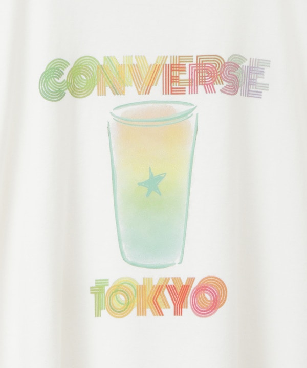 【CONVERSE TOKYO × ヒコロヒー】オーバーサイズTEE（ジュース） 詳細画像 6