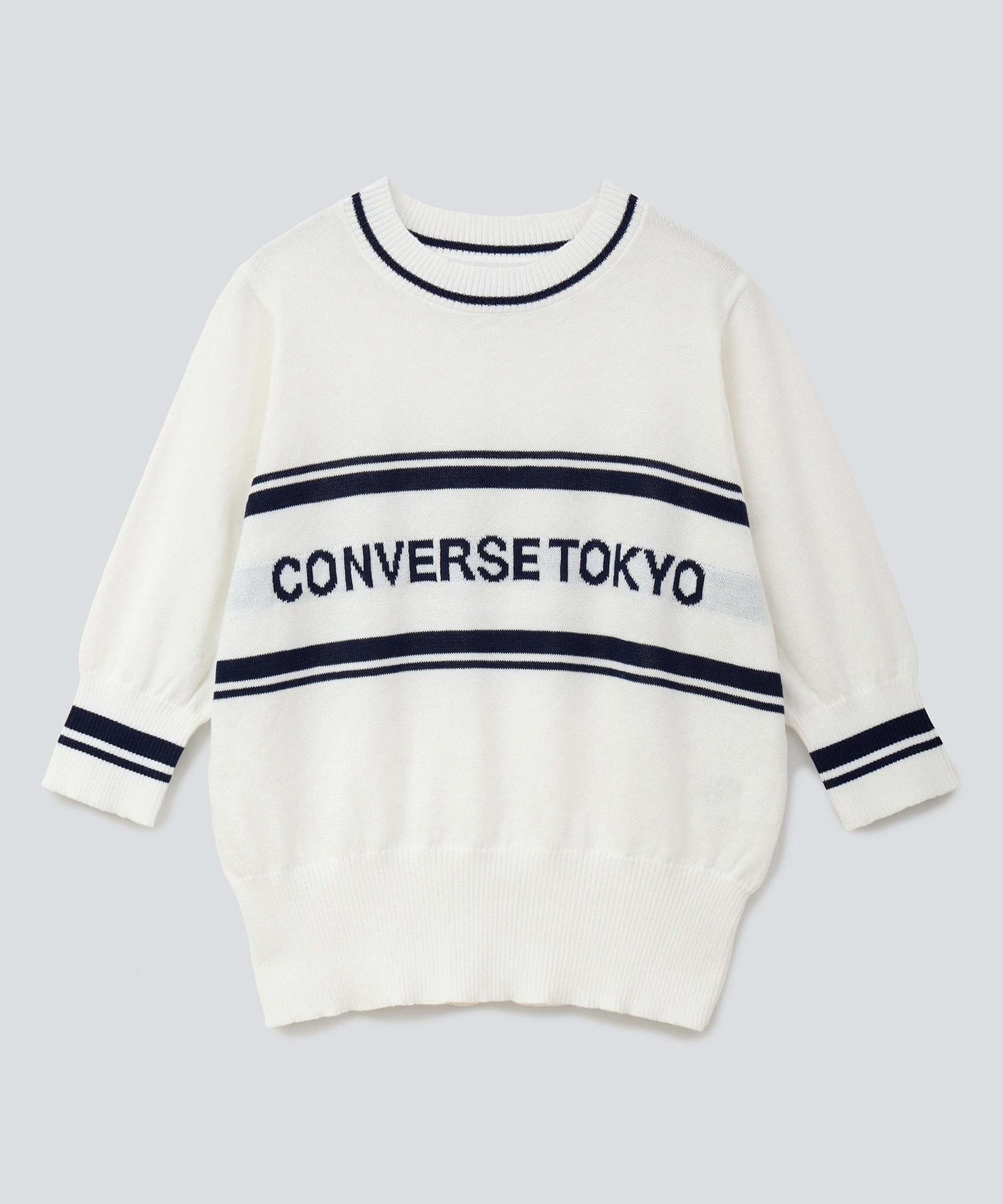 HALFSLEEVE LOGO KNIT｜CONVERSE TOKYO (コンバース 