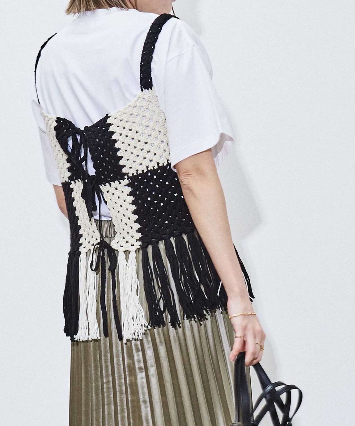 CROCHET FRINGED BUSTIER｜CONVERSE TOKYO (コンバーストウキョウ ...