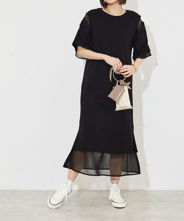 REVERSIBLE DOCKING DRESS 詳細画像 ブラック 1