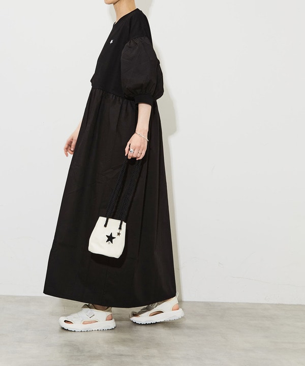 VOLUME SLEEVE DRESS 詳細画像 ブラック 1