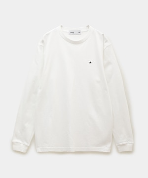 スターワッペン ワンポイント ロンTEE