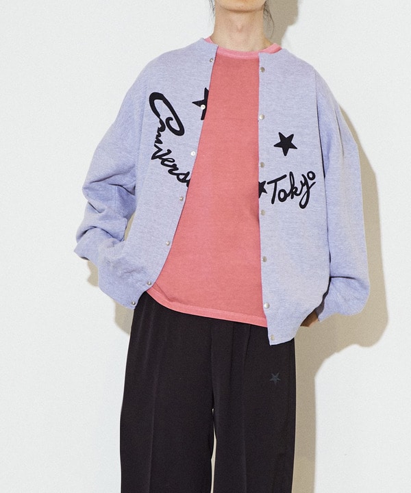 FACELOGO OVERSIZED CARDIGAN 詳細画像 1