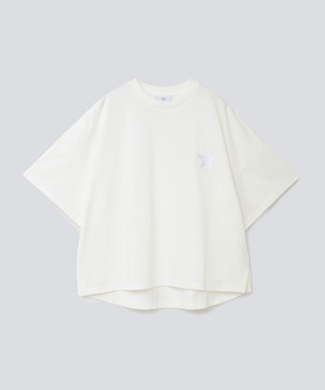 STAR★ EMBROIDERY WIDE TEE