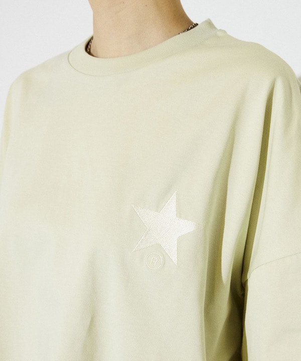 STAR★ EMBROIDERY WIDE TEE 詳細画像 4