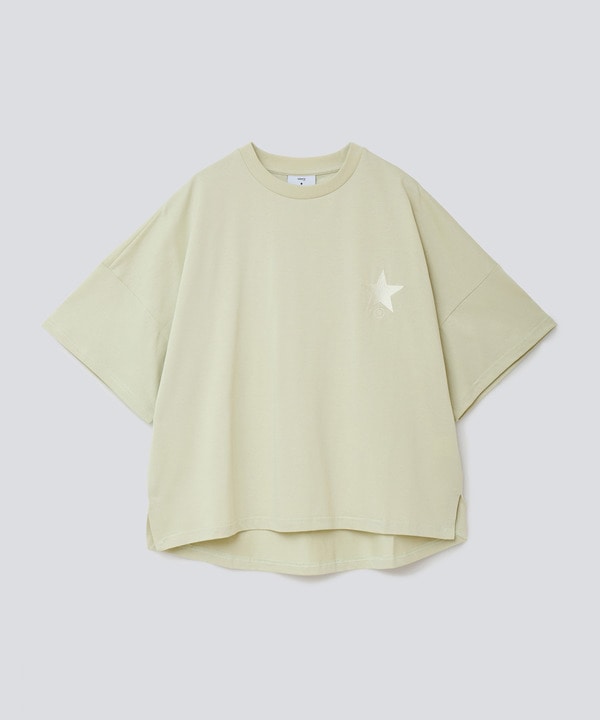 STAR★ EMBROIDERY WIDE TEE 詳細画像 5