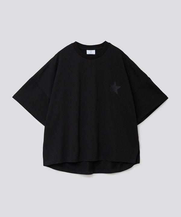 STAR★ EMBROIDERY WIDE TEE 詳細画像 9