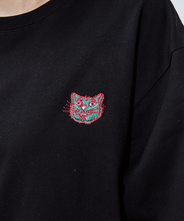 CAT EMBROIDERY ONE POINT TEE 詳細画像 20