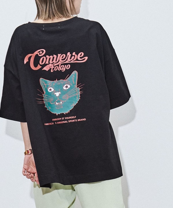 CAT BACK PRINT OVERSIZED TEE 詳細画像 8