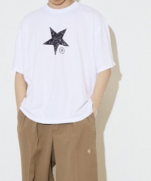 VINTAGE WASH ★PRINT TEE