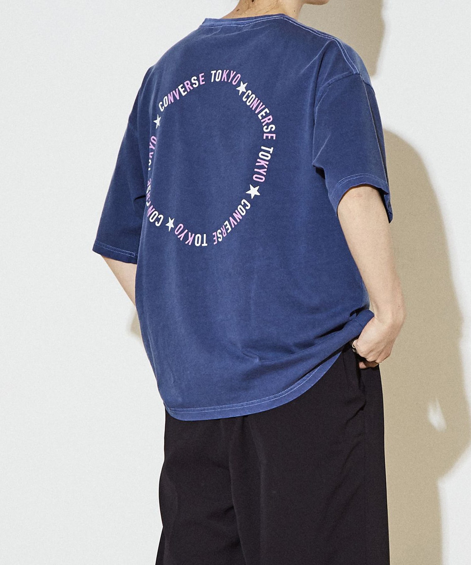 PIGMENT DYE CIRCLE LOGO TEE｜CONVERSE TOKYO (コンバーストウキョウ