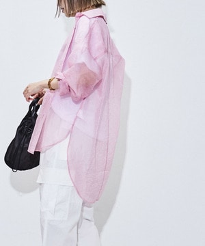 【ONLINE STORE LIMITED】ORGANDY SHEER SHIRT