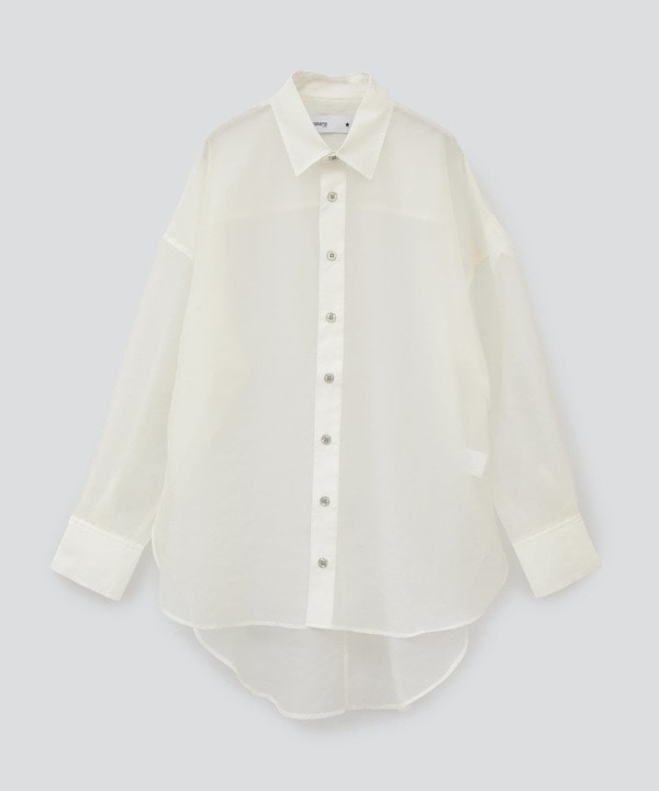 【ONLINE STORE LIMITED】ORGANDY SHEER SHIRT 詳細画像 22