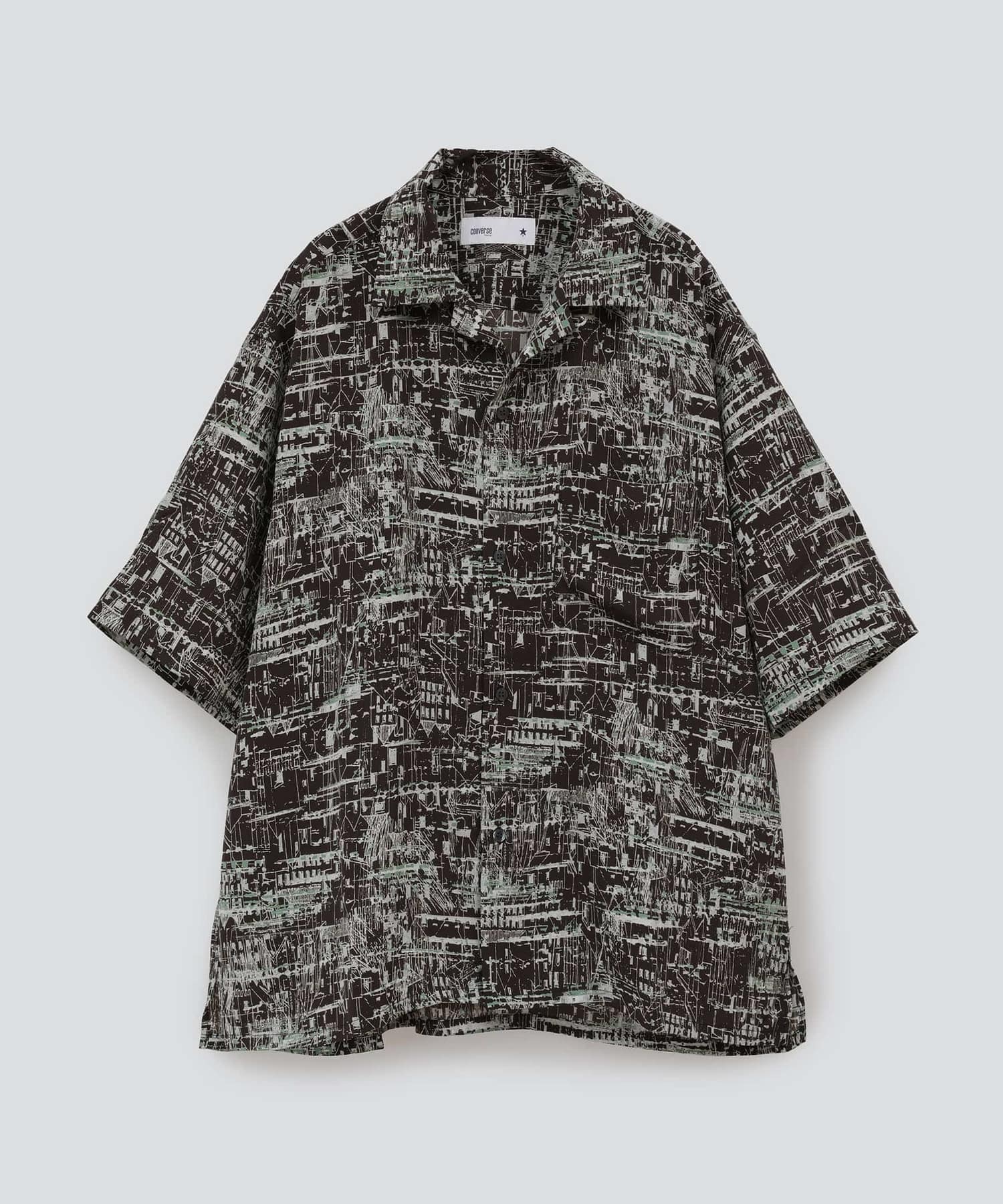 LOOSE WHOLE PRINT SHIRT