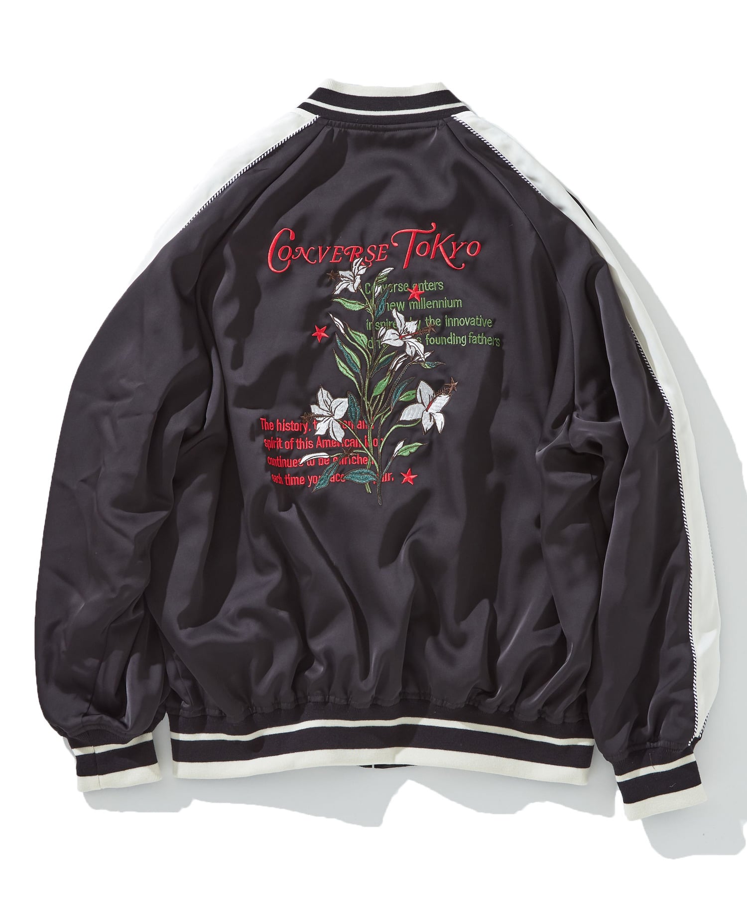 REBRSIBLE LILY FLOWER SOUVENIR JACKET