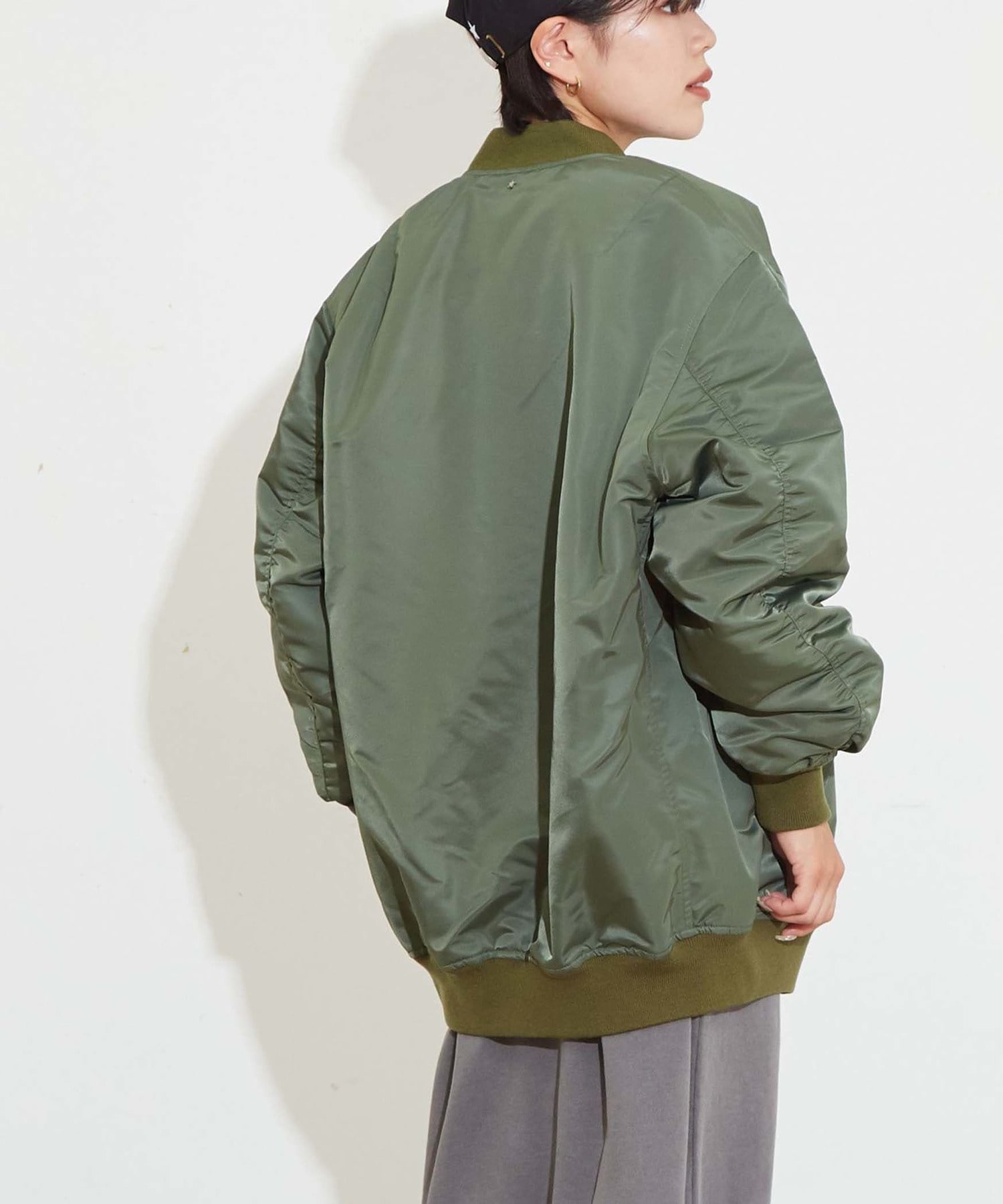 OVERSIZE MA-1 FLIGHT JACKET