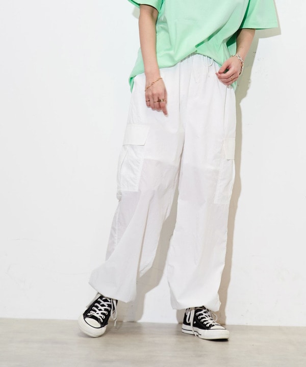 【ONLINE STORE LIMITED】EASY CARGO PANTS 詳細画像 ホワイト 1