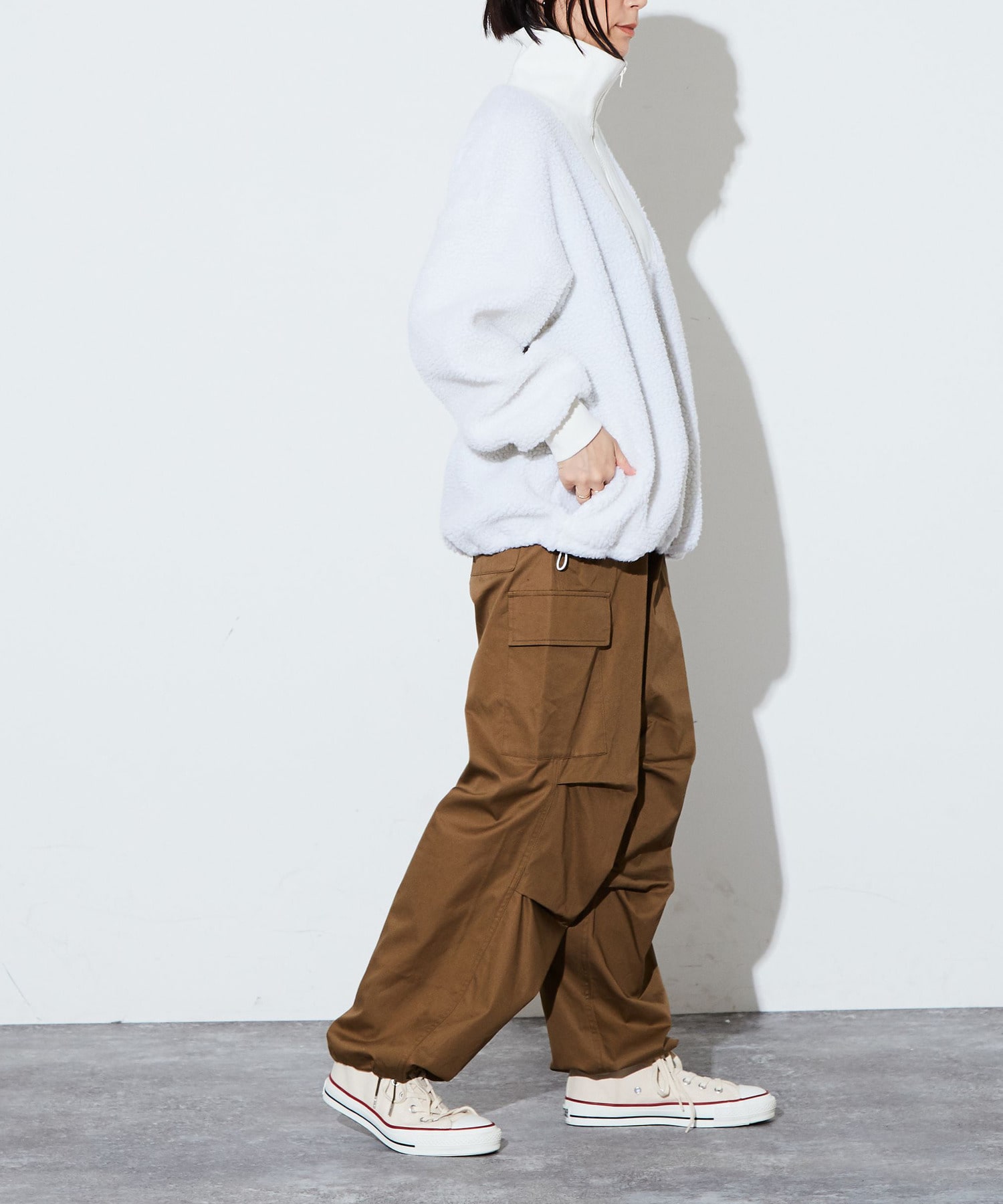 Ameri★CHIFFON MILITARY CARGO PANTS