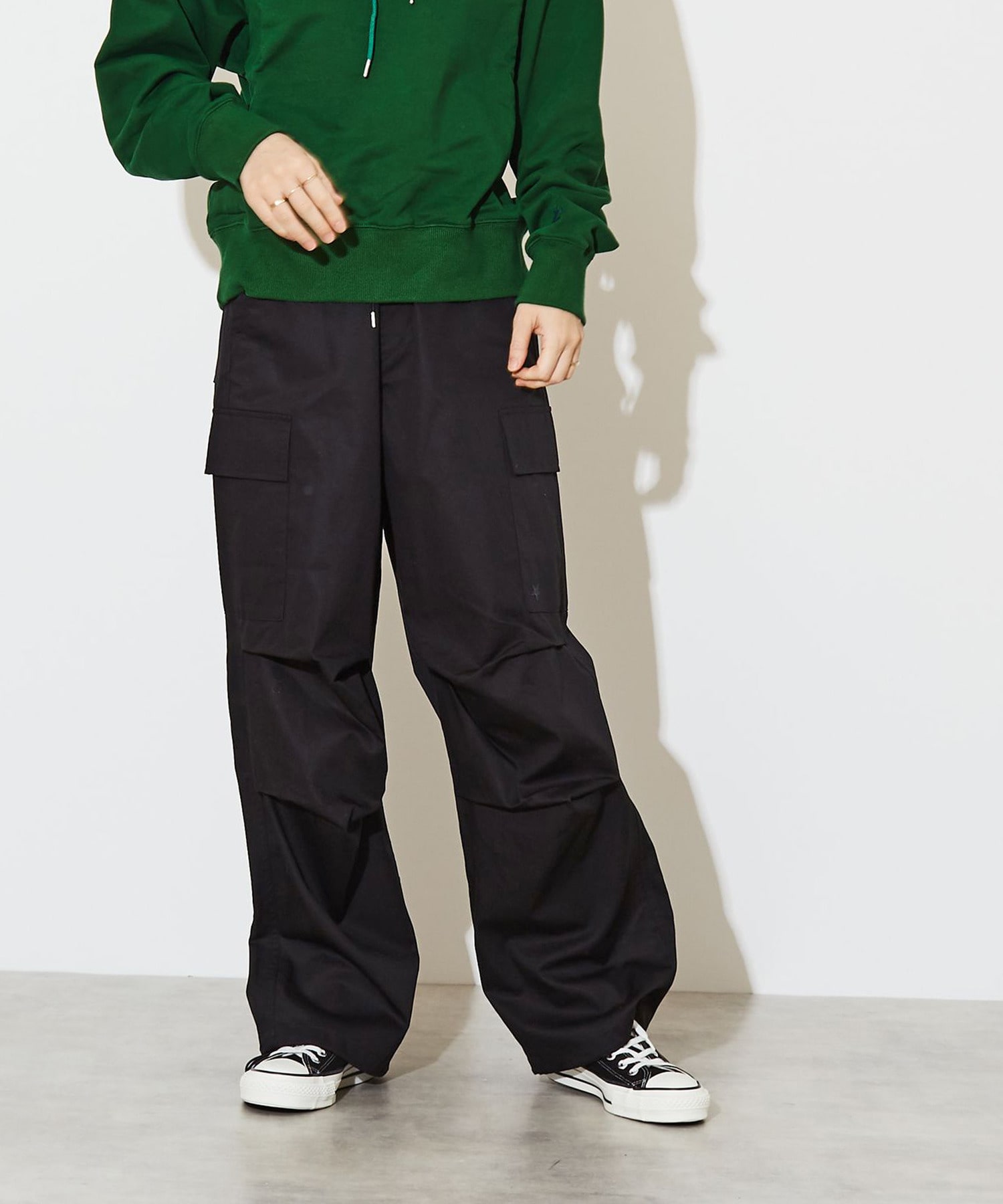 Ameri★CHIFFON MILITARY CARGO PANTS