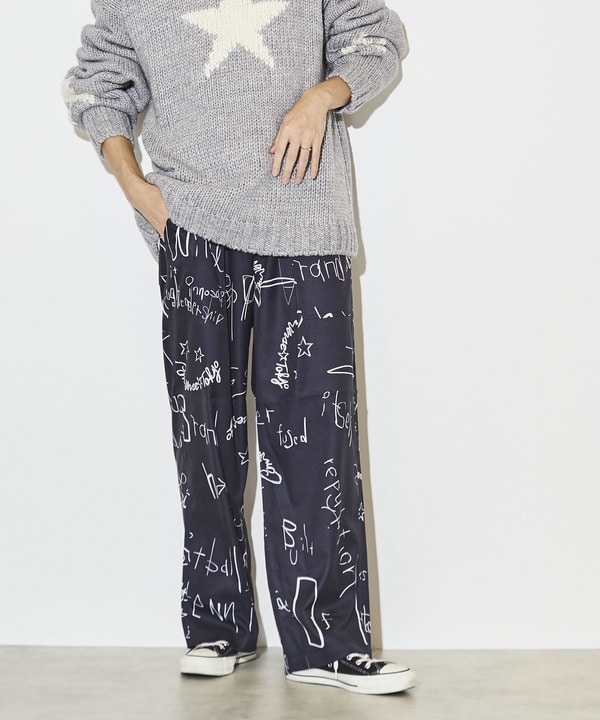 ABSTRACT ALL-OVER PATTERN PANTS 詳細画像 10