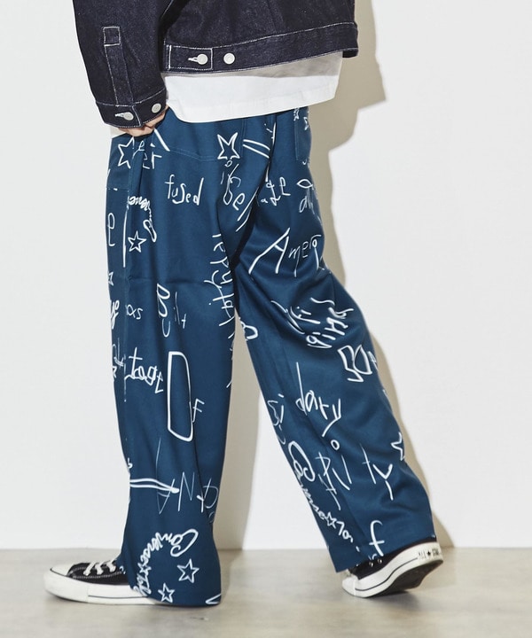 ABSTRACT ALL-OVER PATTERN PANTS 詳細画像 13