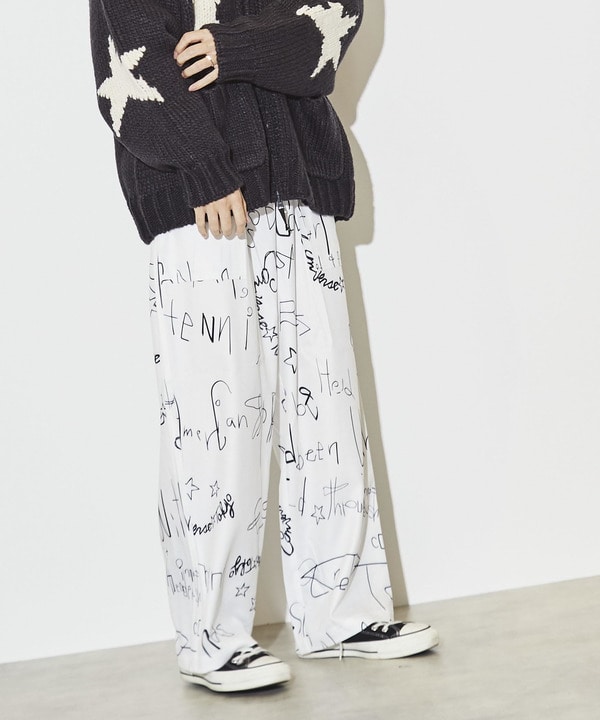 ABSTRACT ALL-OVER PATTERN PANTS 詳細画像 14