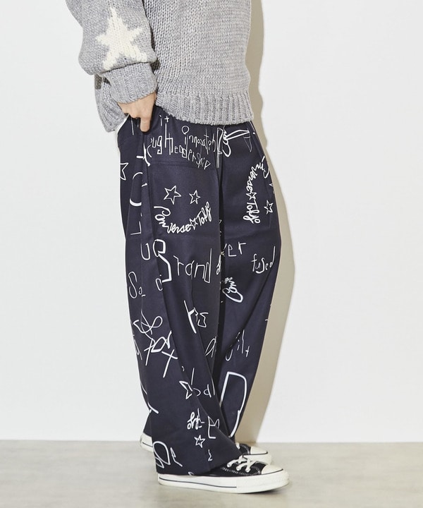 ABSTRACT ALL-OVER PATTERN PANTS 詳細画像 8