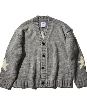 STAR★ LOWGAGE PULLOVER KNIT CARDIGAN