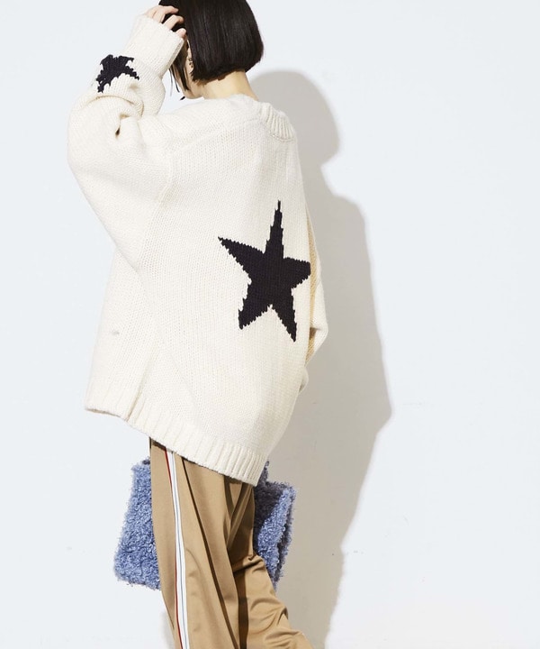 STAR★ LOWGAGE PULLOVER KNIT CARDIGAN 詳細画像 14