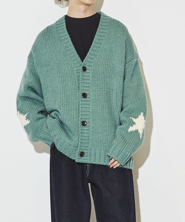 STAR★ LOWGAGE PULLOVER KNIT CARDIGAN 詳細画像 3