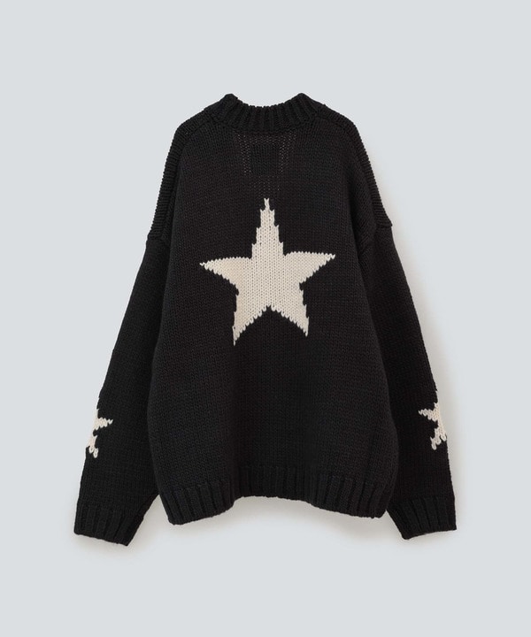 STAR★ LOWGAGE KNIT CARDIGAN