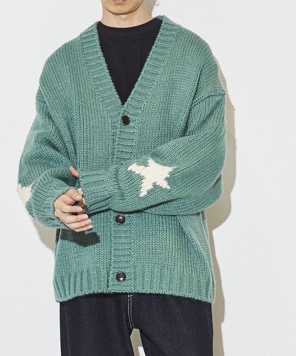 STAR★ LOWGAGE PULLOVER KNIT CARDIGAN 詳細画像 4