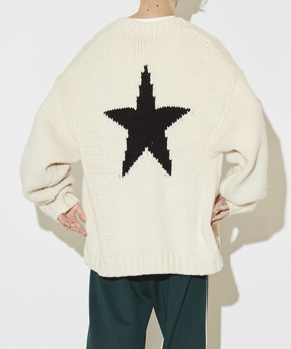 STAR★ LOWGAGE PULLOVER KNIT CARDIGAN 詳細画像 6