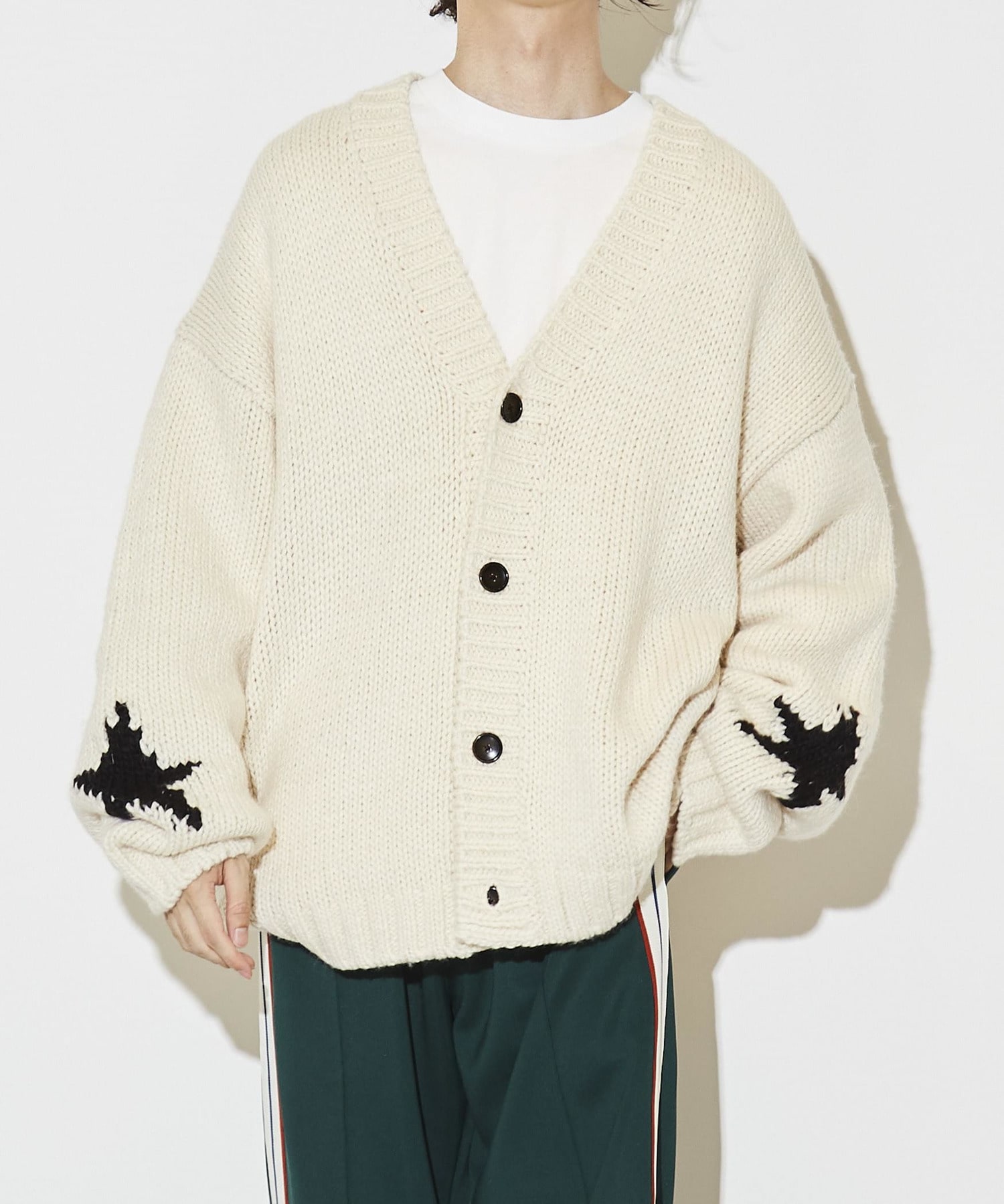 STAR★ LOWGAGE KNIT CARDIGAN