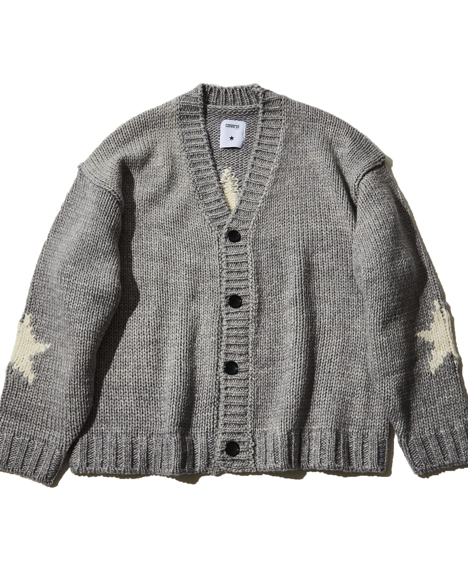 STAR☆ LOWGAGE KNIT CARDIGAN｜CONVERSE TOKYO (コンバーストウキョウ