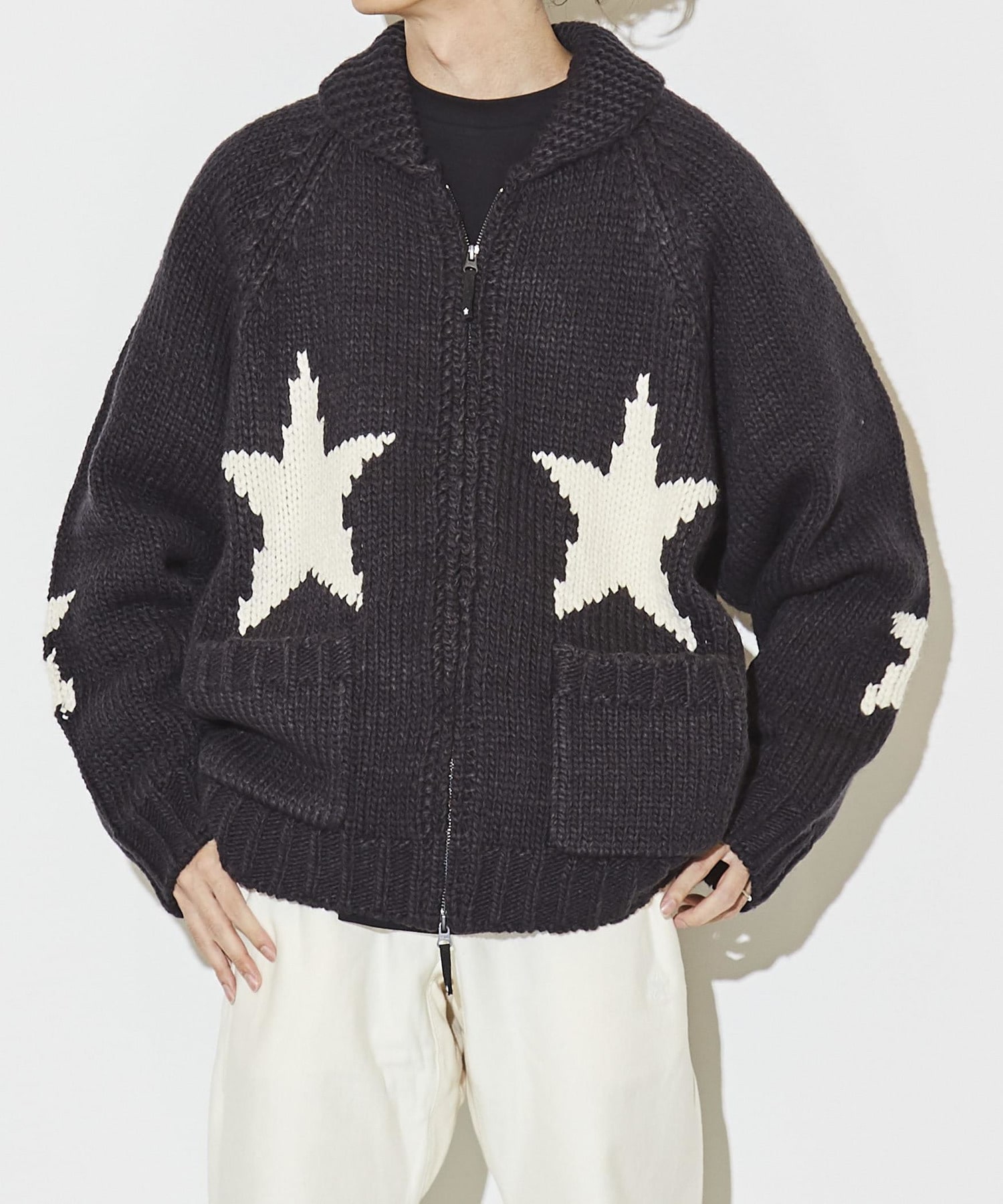 STAR☆ LOWGAGE COWICHAN SWEATER｜CONVERSE TOKYO (コンバース 