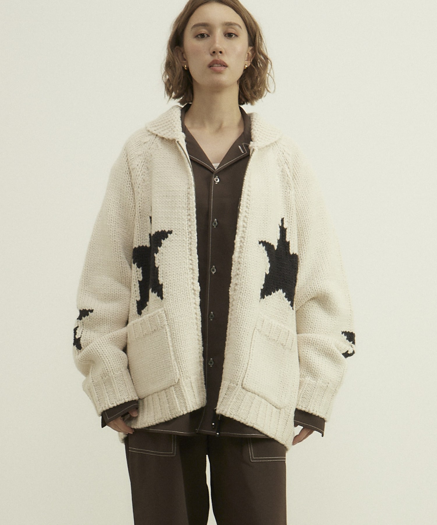 STAR☆ LOWGAGE COWICHAN SWEATER｜CONVERSE TOKYO (コンバース 