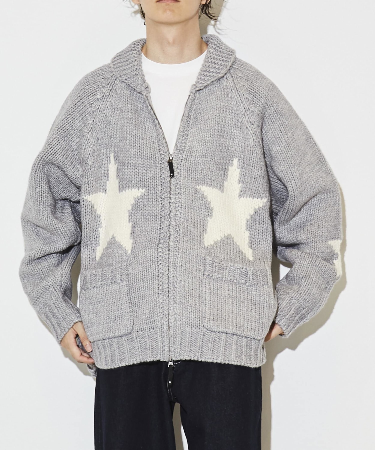 STAR☆ LOWGAGE COWICHAN SWEATER｜CONVERSE TOKYO (コンバース 