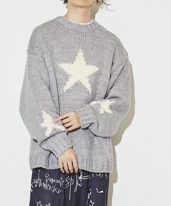 STAR★ LOWGAGE PULLOVER KNIT 詳細画像 1
