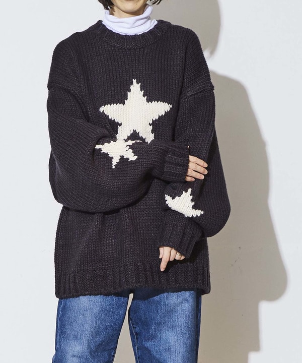STAR★ LOWGAGE PULLOVER KNIT 詳細画像 4